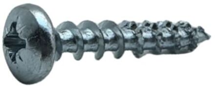 Sencys Universele Schroef Gegalvaniseerd Ronde Kop Pozi - 5x30mm - 20 Stuks