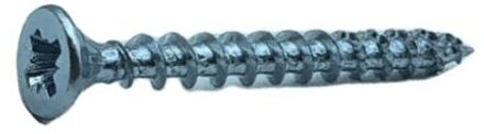 Sencys Universele Schroef Gegalvaniseerd Verzonken Kop Pozi - 3,5x35mm - 200 Stuks