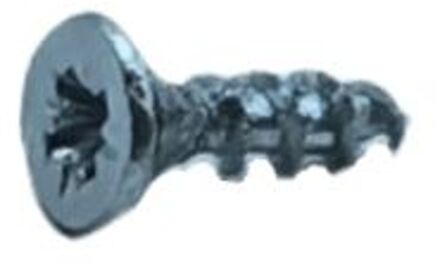 Sencys Universele Schroef Gegalvaniseerd Verzonken Kop Pozi - 3x12mm - 50 Stuks