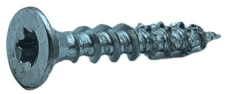 Sencys Universele Schroef Gegalvaniseerd Verzonken Kop Torx - 6x40mm - 5 Stuks