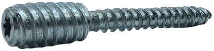 Sencys Universele Schroef Gegalvaniseerd Verzonken Kop Torx T25 - 6x60mm - 2 Stuks