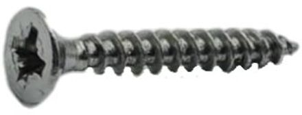 Sencys Universele Schroef Rvs Verzonken Kop Pozi - 3,5x25mm - 20 Stuks