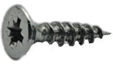 Sencys Universele Schroef Rvs Verzonken Kop Pozi - 3x12mm - 30 Stuks