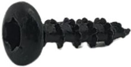 Sencys Universele Schroef Zwart Ronde Kop Torx - 4x16mm - 30 Stuks