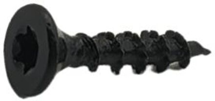 Sencys Universele Schroef Zwart Verzonken Kop Torx - 4x20mm - 30 Stuks