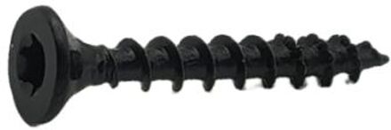 Sencys Universele Schroef Zwart Verzonken Kop Torx - 4x30mm - 300 Stuks