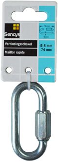 Sencys Verbindingsschakel - Gegalvaniseerd - Diam. 8x75mm