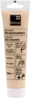 Sencys Verfkleurstof Ivoorwit 100ml