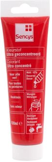 Sencys Verfkleurstof Rood 100ml