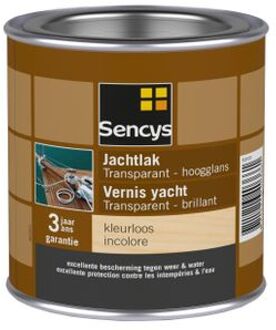 Sencys Vernis Acryl Hoogglans Kleurloos 250ml