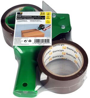 Sencys Verpakkingstape - Blauw - 66m X 50mm