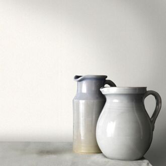 Sencys Vinylbehang Overschilderbaar Spikkel - Wit - 10,00m X 52cm