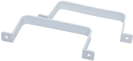 Sencys Vlakkanaal 204x60 Mm Beugels 2stuks In Kunststof