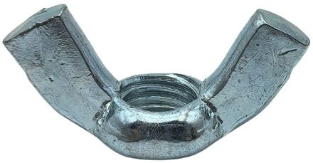 Sencys Vleugelmoer - M12 - Verzinkt - 3 Stuks