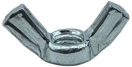 Sencys Vleugelmoer - M6 - Verzinkt - 10 Stuks