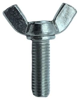 Sencys Vleugelschroef M8x25mm Per 5 Gegalvaniseerd