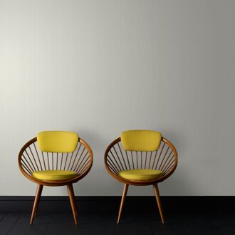 Sencys Vliesbehang Overschilderbaar Fijn Linnen - Wit - 10,00m X 52cm