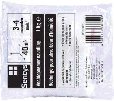 Sencys Vochtvanger Navulling 1kg