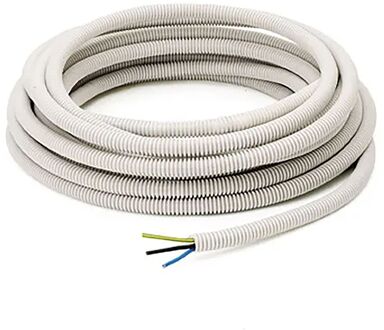 Sencys Voorbedrade Buis 16 Mm 25m 3x2,5 Mm² Grijs