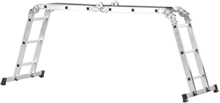 Sencys Vouwladder 4x3-treeds + Platform