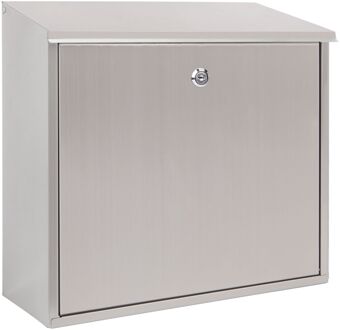 Sencys Wandbrievenbus 150 - Staal En Rvs - 36x36,5x10 Cm