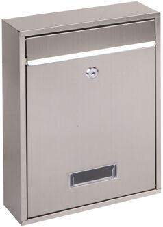 Sencys Wandbrievenbus - Staal - Inox - 25,7x34,8x8,7 Cm