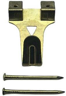 Sencys Wandhaakje 30mm Vermessingd Per 5