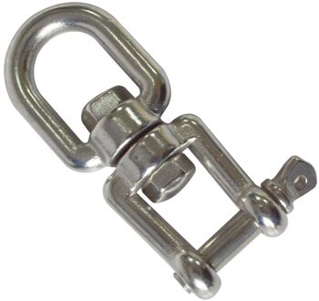 Sencys Wartelsluiting - Rvs - 6x12x64mm