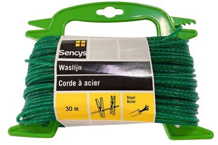 Sencys Waslijn Groen 3mm 30m