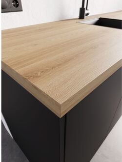 Sencys Werkblad - Aanrechtblad - Natuureik - 304x64x3,8cm