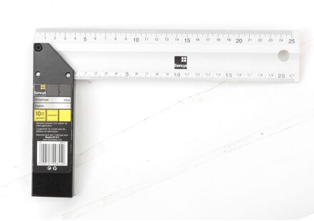 Sencys Winkelhaak Aluminium - 25cm