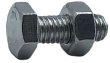 Sencys Zeskantbout Met Moer - Roestvrij Staal - M6x16 Mm