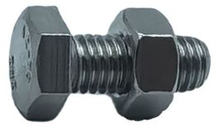 Sencys Zeskantbout Met Moer - Roestvrij Staal - M8x20 Mm