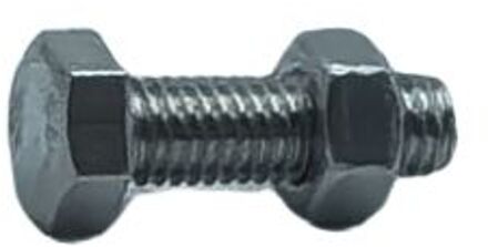 Sencys Zeskantbout Met Moer - Rvs - M5x16 Mm