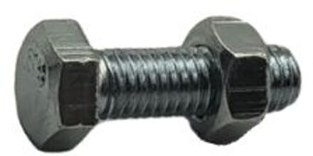 Sencys Zeskantbout Met Moer - Staal - M5x16 Mm
