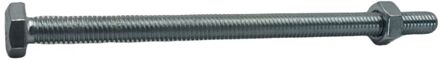 Sencys Zeskantbout Met Moer - Staal - M6x100 Mm