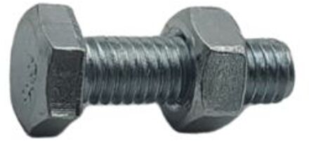 Sencys Zeskantbout Met Moer - Staal - M6x20 Mm