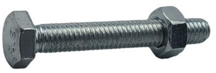 Sencys Zeskantbout Met Moer - Staal - M6x40 Mm