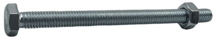 Sencys Zeskantbout Met Moer - Staal - M6x80 Mm