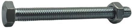 Sencys Zeskantbout Met Moer - Staal - M8x80 Mm