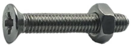 Sencys Zeskantbout - Rvs - M4x25 Mm