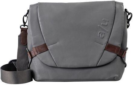 Sendai Schoudertas pewter damestas Grijs - H 30 x B 22 x D 9.5 cm