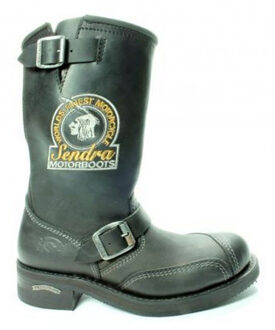 Sendra Basic and bikerboots mannen 3565-01 Zwart - 39