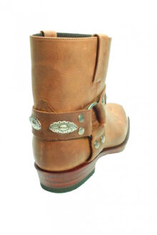 Sendra Dames enkel laarsjes 10968-02 Bruin - 39
