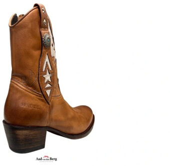 Sendra Damesschoenen enkellaarsjes - maat 39 Bruin