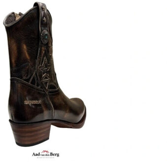 Sendra Damesschoenen enkellaarsjes - maat 39 Bruin