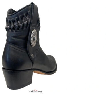 Sendra Damesschoenen enkellaarsjes - maat 39 Zwart