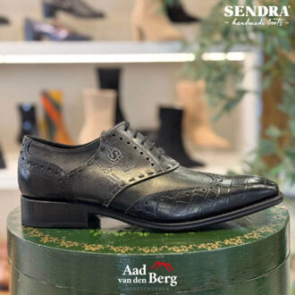 Sendra Herenschoenen veterschoenen Zwart - 42