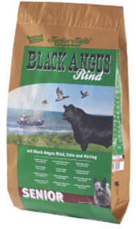 Senior met Black Angus rund hondenvoer 2 x 15 kg