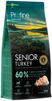 Senior Turkey & Potatoes - Hondenvoer - Kalkoen - 12 kg